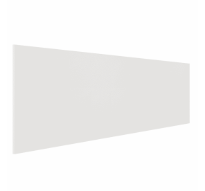End Panel – 26"W x 120"H x 3/4"D (Assembled) - Harriet Pearl White - HPW-REP120