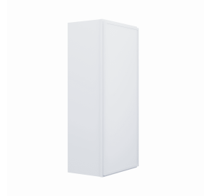 Single Door Wall Cabinet – 18"W x 42"H x 12"D (Assembled) - Maya Snow White - MSW-W1842