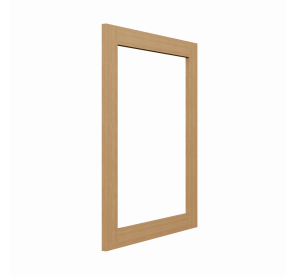 End Panel – 24"W x 30"H x 3/4"D (Assembled) - Maya Natural Rift White Oak - MNRO-MBEP